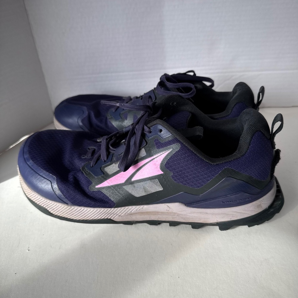 Altra Lone Peak 6 Women's Trail Running Shoes Deep Purple Pink Size 11‎